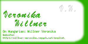 veronika willner business card